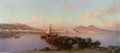 Vista de la Bahía de Nápoles de Alessandro la Volpe